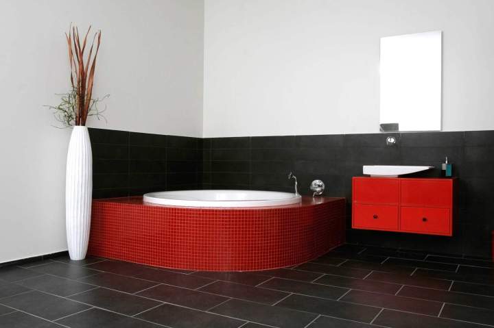 Carrelage salle de bains moderne La Réunion